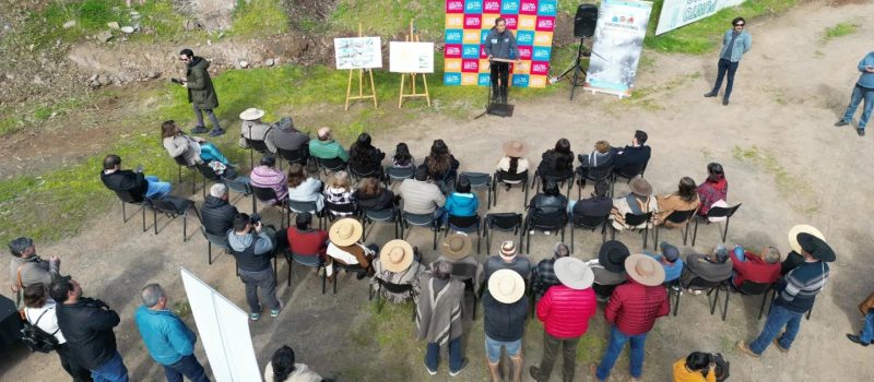 Primera piedra Medialuna Machalí